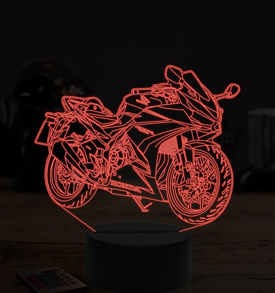 Beling 3D lampa,Honda CB500, 7 farebná ZZ41