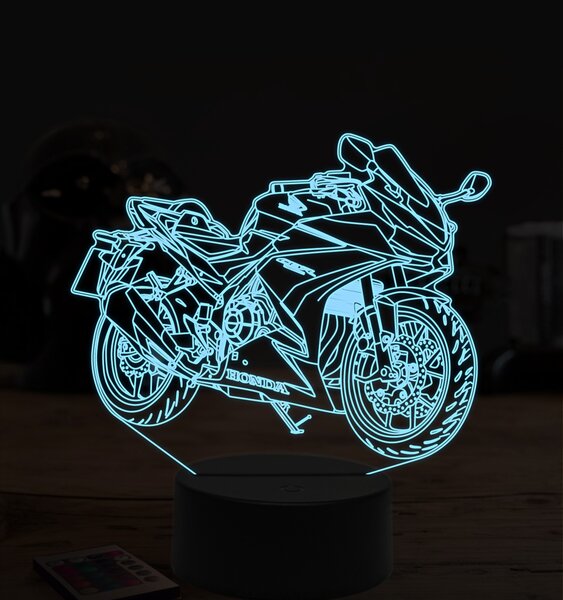 Beling 3D lampa,Honda CB500, 7 farebná ZZ41