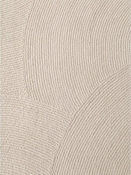 Ručne tkaný vlnený koberec v svetlo prírodnej farbe 120x180 cm Calmio – Hanse Home