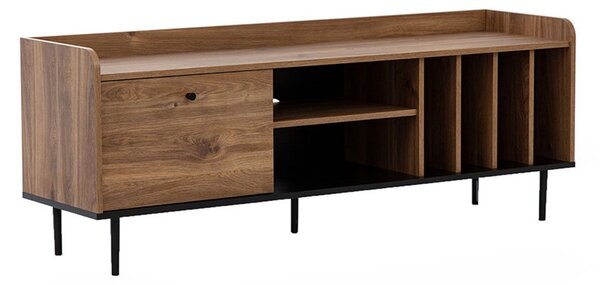 Mirjan24 TV stolík Peczo 150 PC08, Farby: brandy castello / brandy castello + čierna 5903211157363