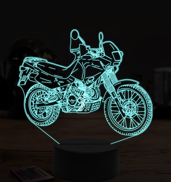 Beling 3D lampa,Honda nx 650 dominator, 7 farebná ZZ48