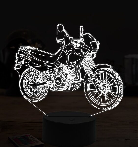 Beling 3D lampa,Honda nx 650 dominator, 7 farebná ZZ48