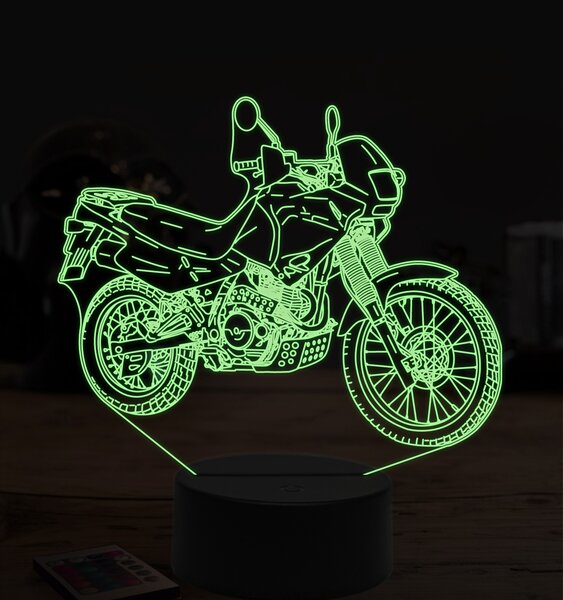 Beling 3D lampa,Honda nx 650 dominator, 7 farebná ZZ48