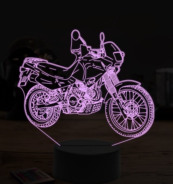 Beling 3D lampa,Honda nx 650 dominator, 7 farebná ZZ48