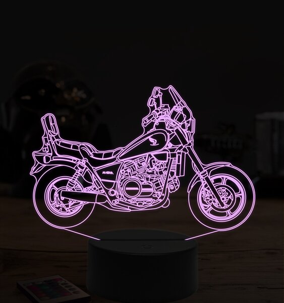 Beling 3D lampa,Honda Mnaga, 7 farebná ZZ47