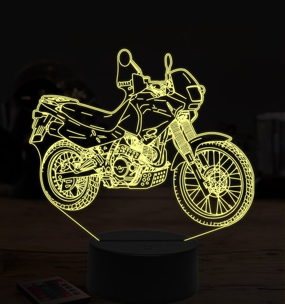 Beling 3D lampa,Honda nx 650 dominator, 7 farebná ZZ48
