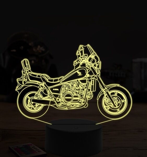Beling 3D lampa,Honda Mnaga, 7 farebná ZZ47