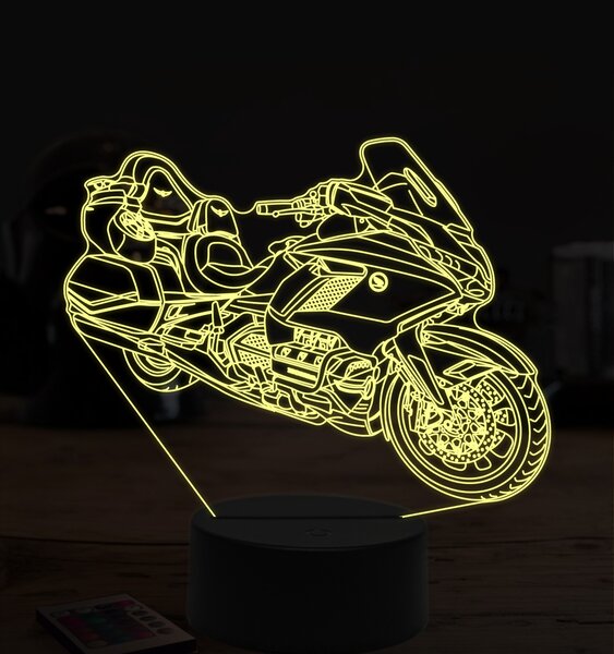Beling 3D lampa,Honda gl 1800 gold wing, 7 farebná ZZ46