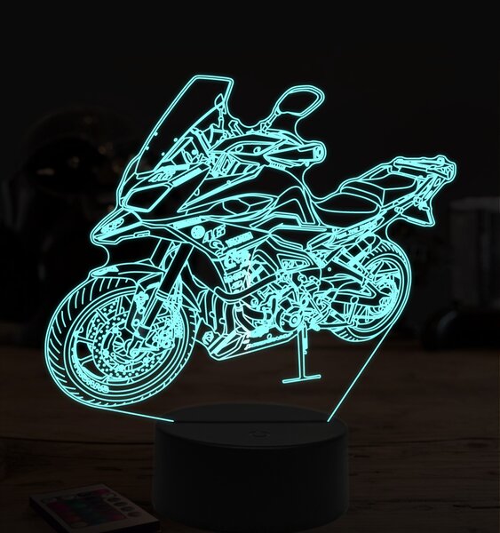 Beling 3D lampa,Yamaha MT 09 tracer, 7 farebná ZZ53