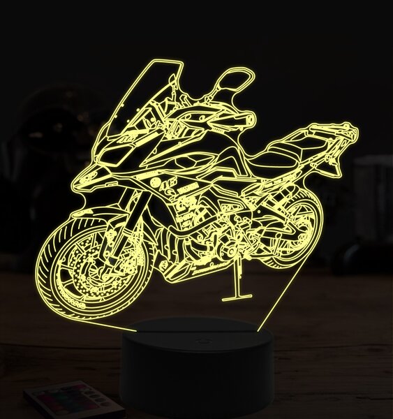 Beling 3D lampa,Yamaha MT 09 tracer, 7 farebná ZZ53