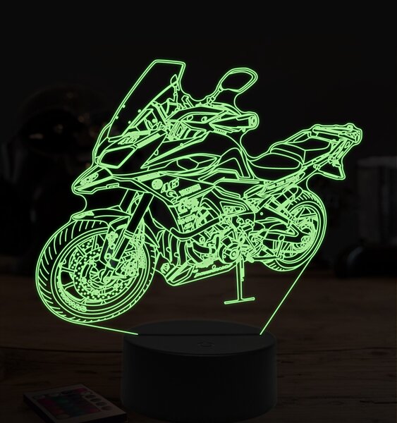 Beling 3D lampa,Yamaha MT 09 tracer, 7 farebná ZZ53