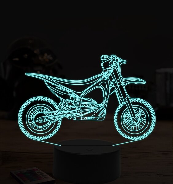 Beling 3D lampa,Oset mx 10, 7 farebná ZZ54