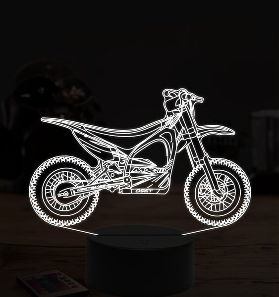 Beling 3D lampa,Oset mx 10, 7 farebná ZZ54