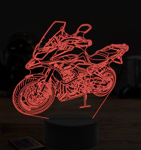 Beling 3D lampa,Yamaha MT 09 tracer, 7 farebná ZZ53