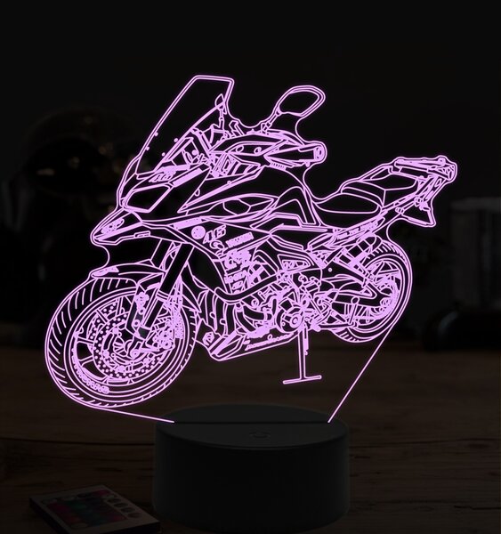 Beling 3D lampa,Yamaha MT 09 tracer, 7 farebná ZZ53