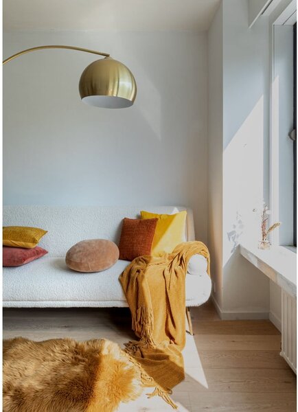 Hnedá umelá kožušina Tiseco Home Studio Sheepskin, 60 × 90 cm