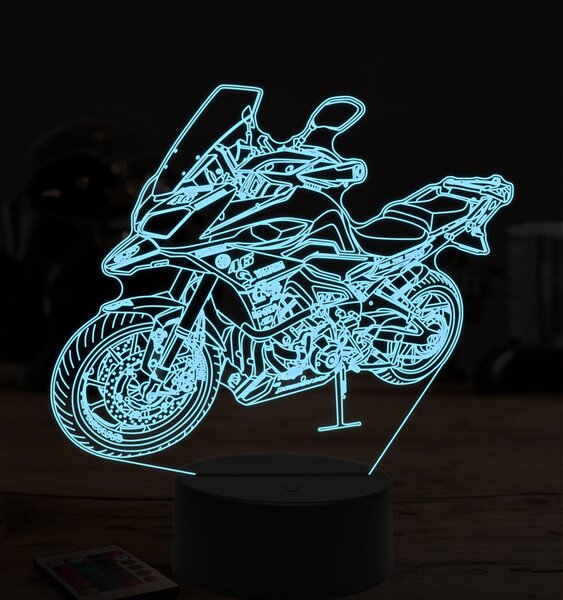 Beling 3D lampa,Yamaha MT 09 tracer, 7 farebná ZZ53