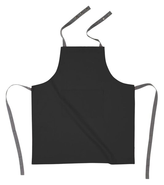 Čierna bavlnená kuchynská zástera Tiseco Home Studio
