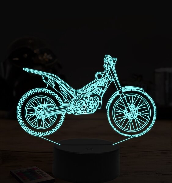 Beling 3D lampa,Trrs one pr, 7 farebná ZZ61