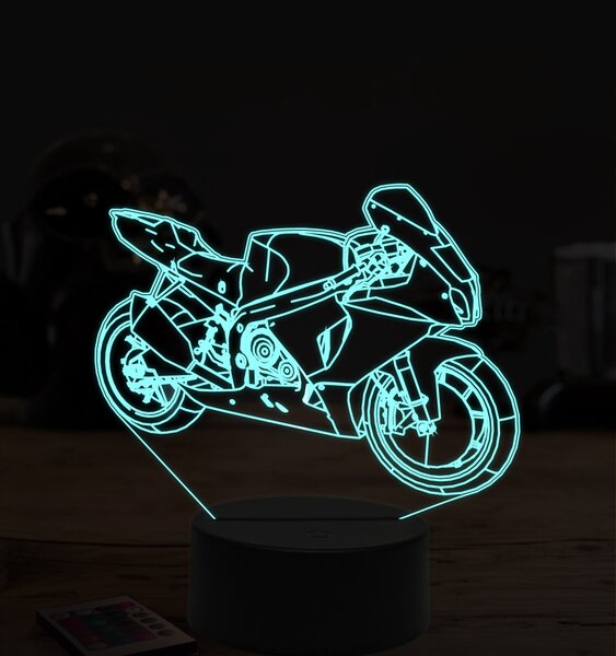 Beling 3D lampa,Suzuki GSX1000R, 7 farebná ZZ59
