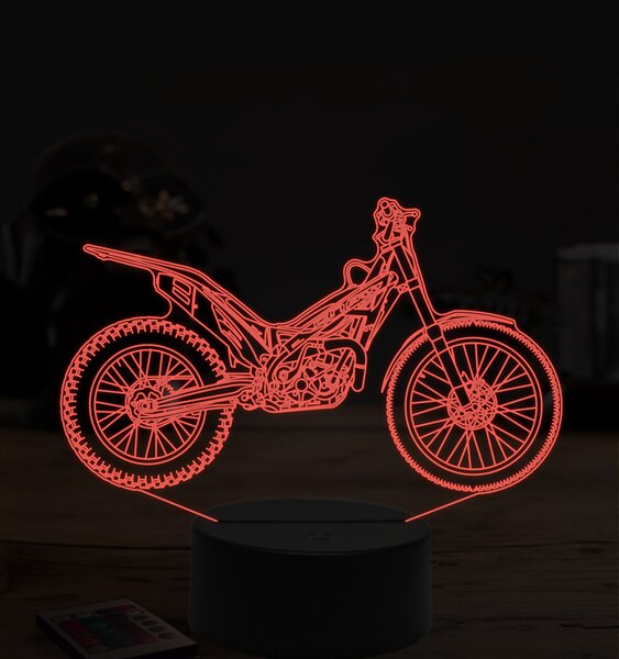Beling 3D lampa,Trrs one pr, 7 farebná ZZ61