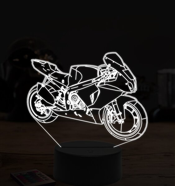 Beling 3D lampa,Suzuki GSX1000R, 7 farebná ZZ59