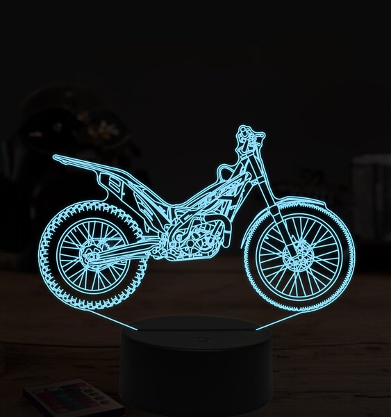 Beling 3D lampa,Trrs one pr, 7 farebná ZZ61