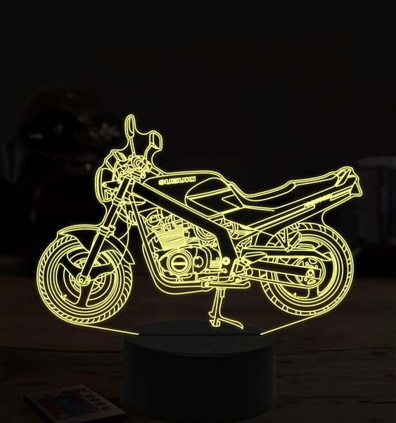 Beling 3D lampa,Suzuki GS500E, 7 farebná ZZ58