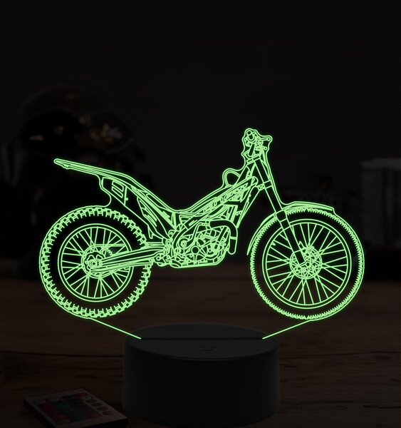 Beling 3D lampa,Trrs one pr, 7 farebná ZZ61