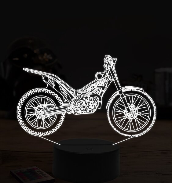 Beling 3D lampa,Trrs one pr, 7 farebná ZZ61