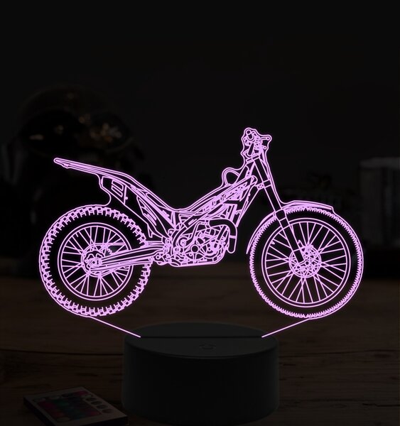 Beling 3D lampa,Trrs one pr, 7 farebná ZZ61