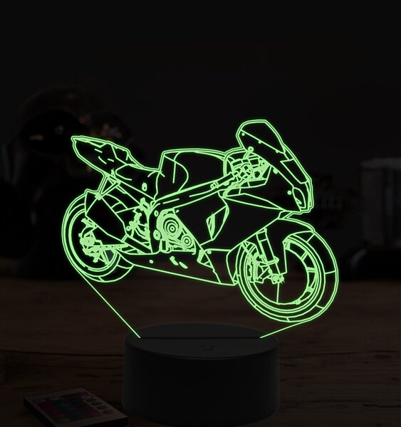Beling 3D lampa,Suzuki GSX1000R, 7 farebná ZZ59