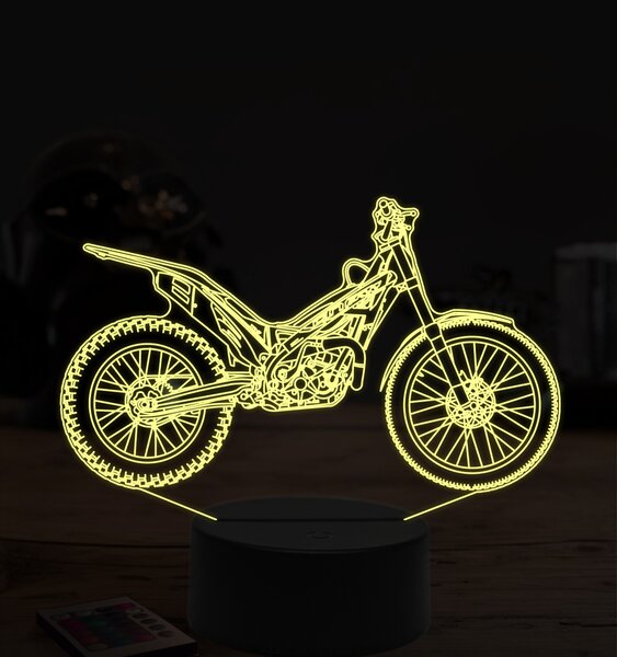 Beling 3D lampa,Trrs one pr, 7 farebná ZZ61