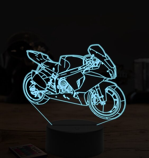 Beling 3D lampa,Suzuki GSX1000R, 7 farebná ZZ59