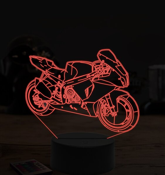 Beling 3D lampa,Suzuki GSX1000R, 7 farebná ZZ59