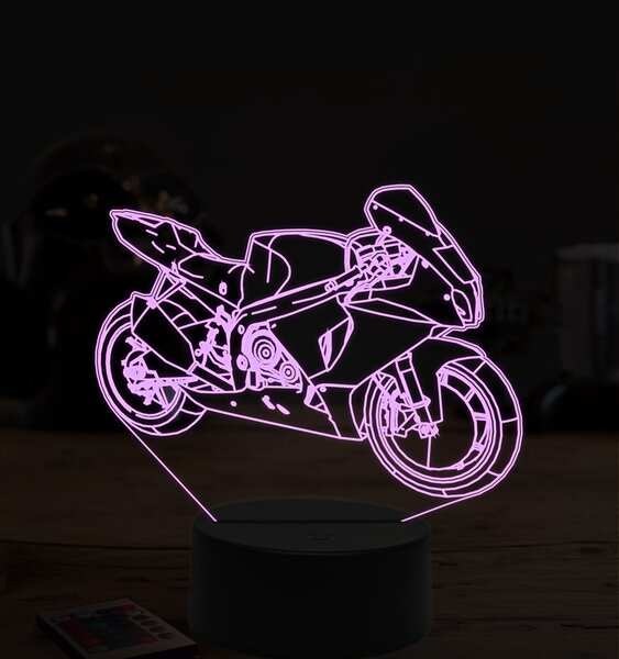 Beling 3D lampa,Suzuki GSX1000R, 7 farebná ZZ59