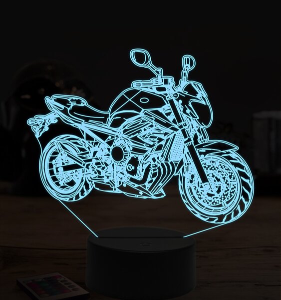 Beling 3D lampa,Yamaha XJ6, 7 farebná ZZ67