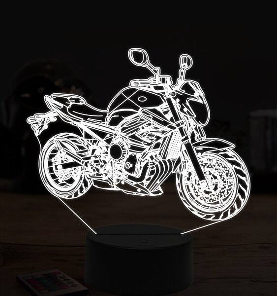 Beling 3D lampa,Yamaha XJ6, 7 farebná ZZ67