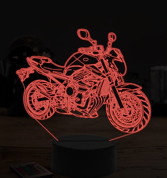 Beling 3D lampa,Yamaha XJ6, 7 farebná ZZ67