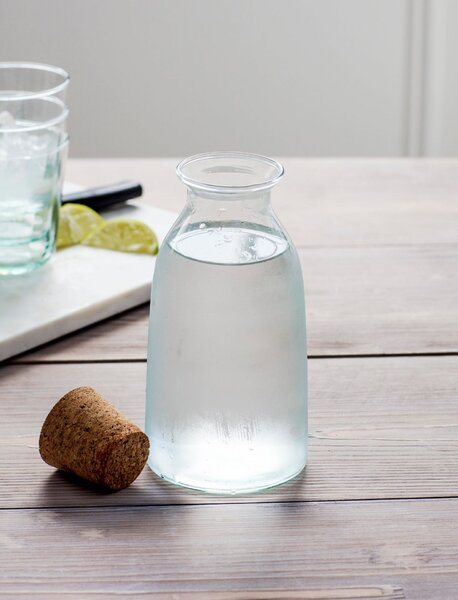 Sklenená fľaša s korkovou zátkou 800 ml