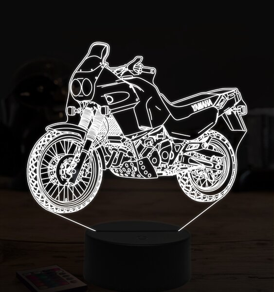 Beling 3D lampa,Yamaha XTZ 750 super terene, 7 farebná ZZ69