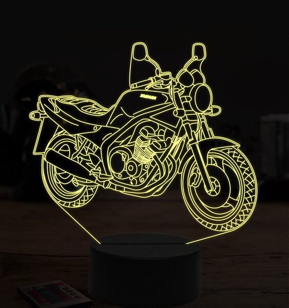 Beling 3D lampa,Yamaha XJ600 N, 7 farebná ZZ68