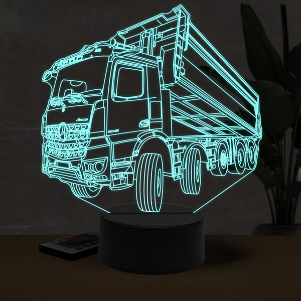 Beling 3D lampa, Mercedes Actros 5048 vyklápač, 16 farebná O21