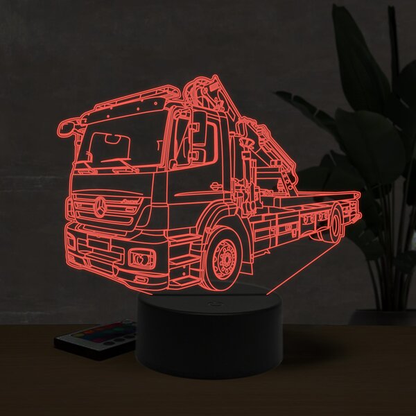 Beling 3D lampa, Mercedes Axor, 16 farebná O22