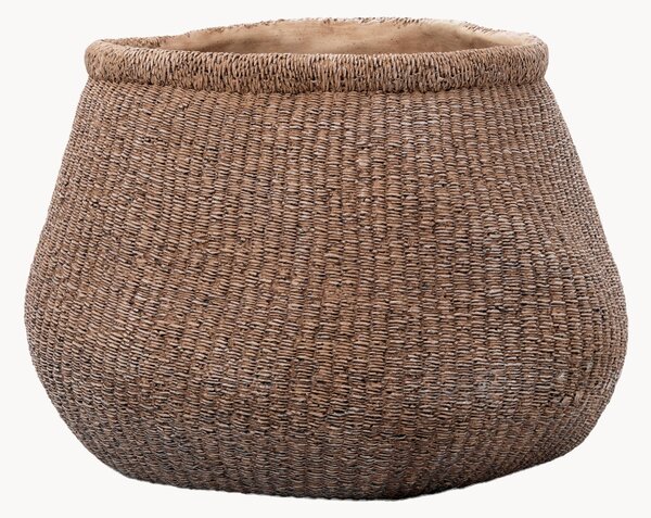Ručne vyrobený betónový kvetináč Faux-Puff, V 30 cm