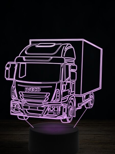 Beling 3D lampa,Iveco Eurocargo 7 farebná K40