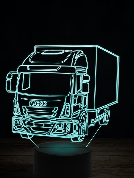 Beling 3D lampa,Iveco Eurocargo 7 farebná K40