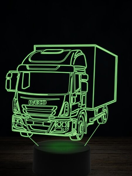 Beling 3D lampa,Iveco Eurocargo 7 farebná K40