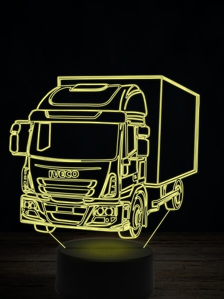 Beling 3D lampa,Iveco Eurocargo 7 farebná K40