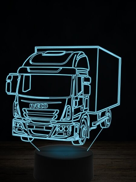 Beling 3D lampa,Iveco Eurocargo 7 farebná K40